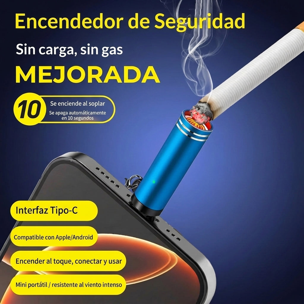 Encendedor electrónico USB-C